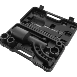 VEVOR Torque Multiplier, 1 Inch Drive Lug Nut Wrench/Multiplier Heavy Duty Torque Multiplier Wrench Set, 1:64 6,800N.m Lug Nut Remover, Includes 4 Sockets (21-41mm) and Storage Case