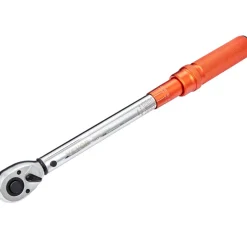 VEVOR Torque Wrench, 10-150ft.lb/14-204n.m 1/2-inch Drive Click Torque Wrench, Dual-Direction Adjustable Torque Wrench Set, Mechanical Dual Range Scales Torque Wrench Kit with Adapters Extension Rod