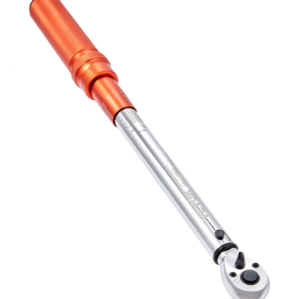 VEVOR Torque Wrench, 1/2-inch Drive Click Torque Wrench 20-250ft.lb/34-340n.m, Dual-Direction Adjustable Torque Wrench Set, Mechanical Dual Range Scales Torque Wrench Kit with Adapters Extension Rod