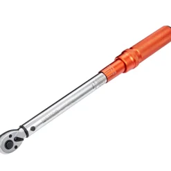 VEVOR Torque Wrench, 1/2-inch Drive Click Torque Wrench 20-250ft.lb/34-340n.m, Dual-Direction Adjustable Torque Wrench Set, Mechanical Dual Range Scales Torque Wrench Kit with Adapters Extension Rod