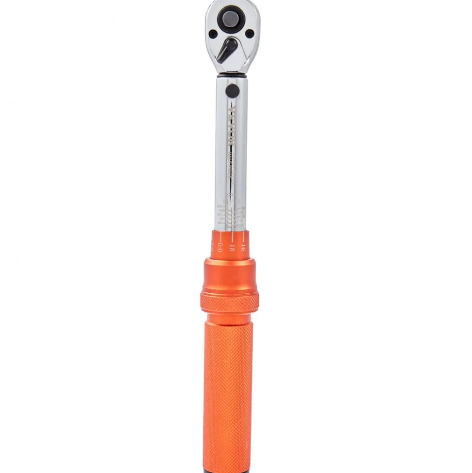 VEVOR Torque Wrench, 1/4-inch Drive Click Torque Wrench 20-200in.lb/3-23n.m, Dual-Direction Adjustable Torque Wrench Set, Mechanical Dual Range Scales Torque Wrench Kit with Adapters Extension Rod