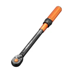 VEVOR Torque Wrench, 1/2-inch Drive Click Torque Wrench, 14.8-162.4 lbf-ft / 20-220 N.m, Dual Scale Readings, ±3% High Precision, with Extension Bar, Adapter and Storage Case, for Automotive Repair