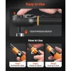 VEVOR Torque Wrench Set 1/4" 3/8" 1/2" Drive Click Torque Wrench 47-Piece, Dual Scale Readings, ±3% High Precision, with Spark Plug Sockets, Bits, Extension Bars, Storage Case, for Automotive Repair