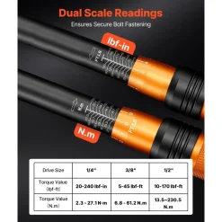 VEVOR Torque Wrench Set 1/4