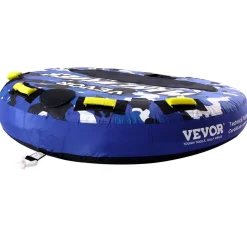 VEVOR Towable Tube for Boating, 340 lbs, 1-2 Riders Inflatable Boat Tubes and Towables, 51.8