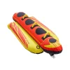 VEVOR Towable Tubes for Boating, 5 Riders Inflatable Boat Tubes and Towables, 850 lbs Capacity Water Sport Tube for Boat to Pull - with Full Nylon Cover, Padded Grip Handles & Safety Valve