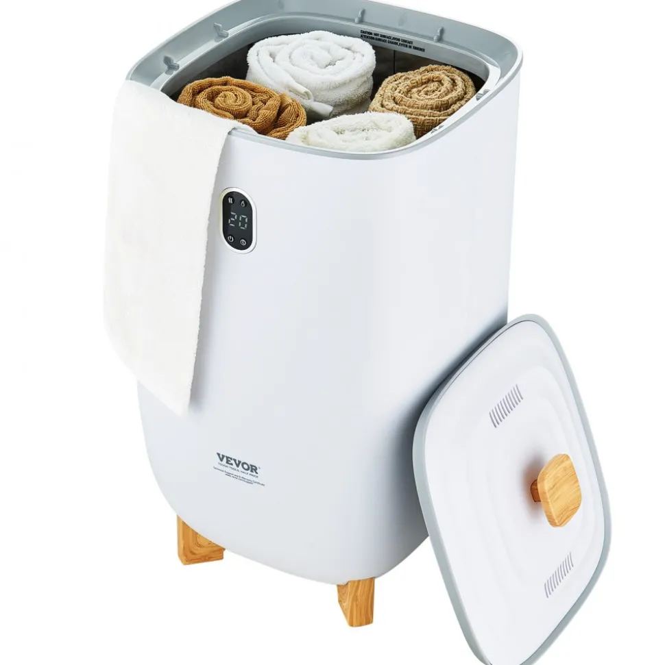VEVOR Towel Warmers for Bathroom, 35 L Towel Warmer Bucket, Towel Dryer with Auto Shut Off for Spa Fits up to 6 Oversized Bath Towels, Blankets, Clothes, Bathrobes, PJ's and More