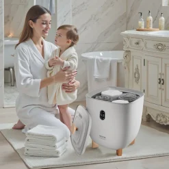 VEVOR Towel Warmers for Bathroom, Towel Warmer Bucket Auto Shut Off for Spa  Fits up to 3 Oversized Bath Towels, Blankets, Clothes, Bathrobes, PJ's and More