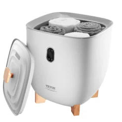 VEVOR Towel Warmers for Bathroom, Towel Warmer Bucket Auto Shut Off for Spa  Fits up to 3 Oversized Bath Towels, Blankets, Clothes, Bathrobes, PJ's and More