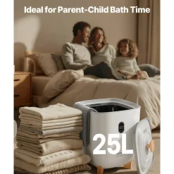 VEVOR Towel Warmers for Bathroom, Towel Warmer Bucket Auto Shut Off for Spa  Fits up to 3 Oversized Bath Towels, Blankets, Clothes, Bathrobes, PJ's and More