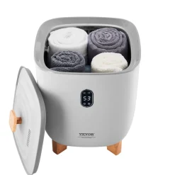 VEVOR Towel Warmers for Bathroom, Towel Warmer Bucket Auto Shut Off for Spa  Fits up to 3 Oversized Bath Towels, Blankets, Clothes, Bathrobes, PJ's and More