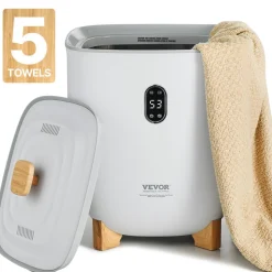 VEVOR Towel Warmers for Bathroom, Towel Warmer Bucket Auto Shut Off for Spa  Fits up to 3 Oversized Bath Towels, Blankets, Clothes, Bathrobes, PJ's and More