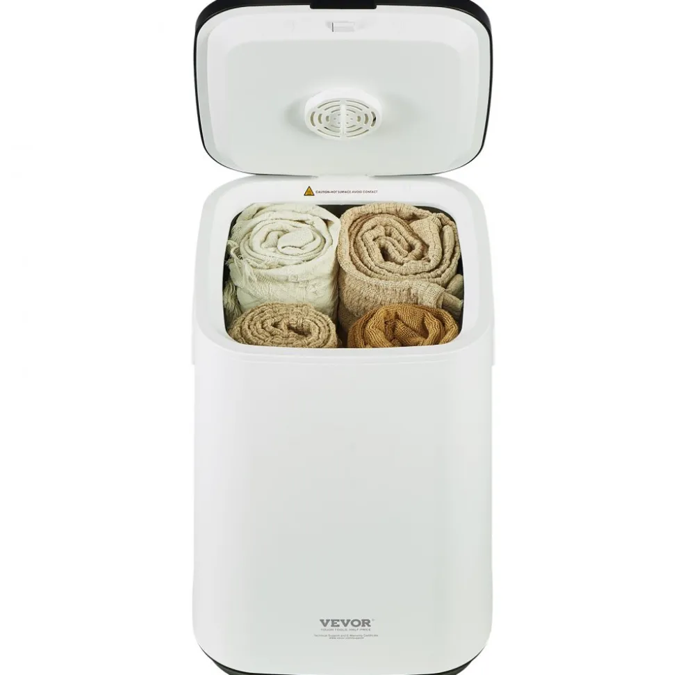 VEVOR Towel Warmers for Bathroom, Towel Warmer Bucket with Child Lock & High-Temp Indicator & 24H Delay Timer & Auto Shut Off Fits up to 4 Oversized Bath Towels, Blankets, Clothes, Bathrobes and More