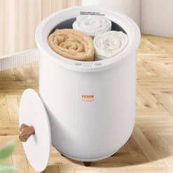 VEVOR Towel Warmers for Bathroom, Towel Warmer Bucket Auto Shut Off for Spa  Fits up to 3 Oversized Bath Towels, Blankets, Clothes, Bathrobes, PJ's and More