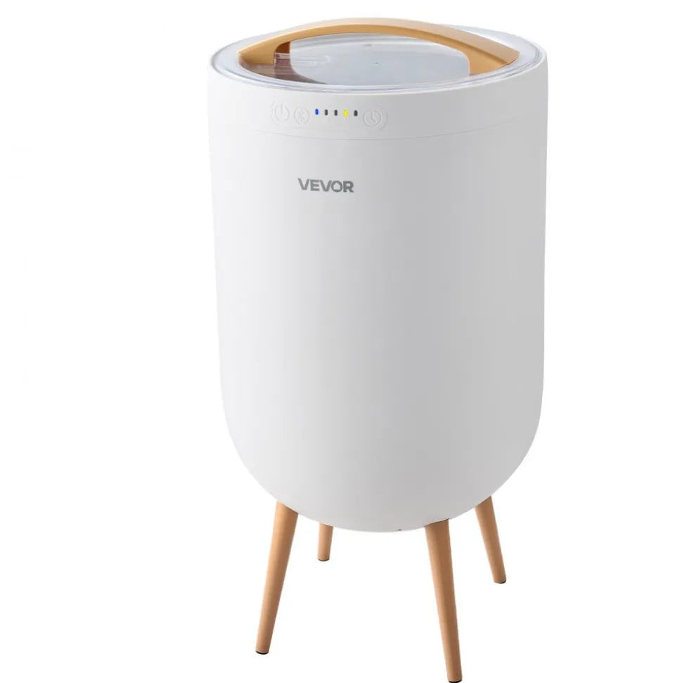 VEVOR Towel Warmers for Bathroom with Bluetooth Speaker and Ambient Light, Rapid Heated Towel Bucket, Auto Shut Off, 4 Adjustable Timer, Fits Oversized Towels, Blankets, Bathrobes, for Women, White