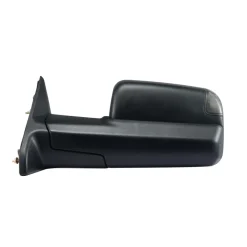 VEVOR Towing Mirrors, for 2009-2018 Dodge Ram 1500, 2010-2018 Ram 2500 3500, 2019-2023 Ram 1500 Classic Model, Power Heated with Signal Light & Puddle Light, Manual Controlling Flipping Folding, Black