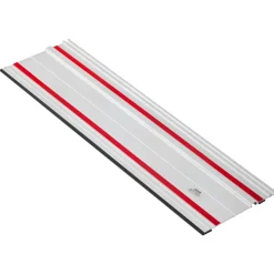 VEVOR Track Saw Guide Rail, 110-Inch Cutting Range, Kit Includes 4 x 27.5 in Aluminum Extruded Guide Rails and 3 Connectors, Compatible with Makita, Festool & WEN Track Saws, for Woodworking Projects