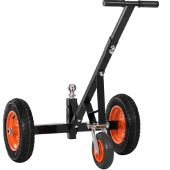 VEVOR Trailer Dolly, 1000lbs Tongue Weight Capacity, Carbon Steel Trailer Mover with 2 inch Ball, 14 inch Pneumatic Tires, Portable Tow Dolly for Moving RV Trailer