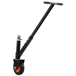 VEVOR Trailer Dolly, 300lbs Tongue Weight Capacity, 16.5 inch and 22 inch Height Adjustable Trailer Dolly, with 1-7/8 inch and 2 inch Balls, 8.5 inch Pneumatic Rubber Tire, for Moving RV Trailer