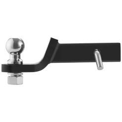VEVOR Trailer Hitch, Fits 2 Inches Receiver, Trailer Hitch Ball Mount with 2 Inches Ball and Pin, 7500 lbs Capacity Ball Hitch, 2 Inches Drop, Tow Hitch for Heavy Duty Truck with Carbon Steel, Black
