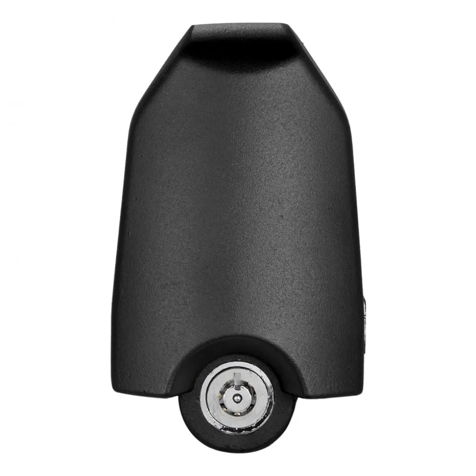 VEVOR Trailer Hitch Lock, Fits for 1-7/8 in, 2 in, 2-5/16 in Couplers, Heavy-Duty Anti-Theft Trailer Ball Lock with 3 Keys, Prying-Resistant & Impact-Resistant, Fits for RVs, Boats, Trailers, Black