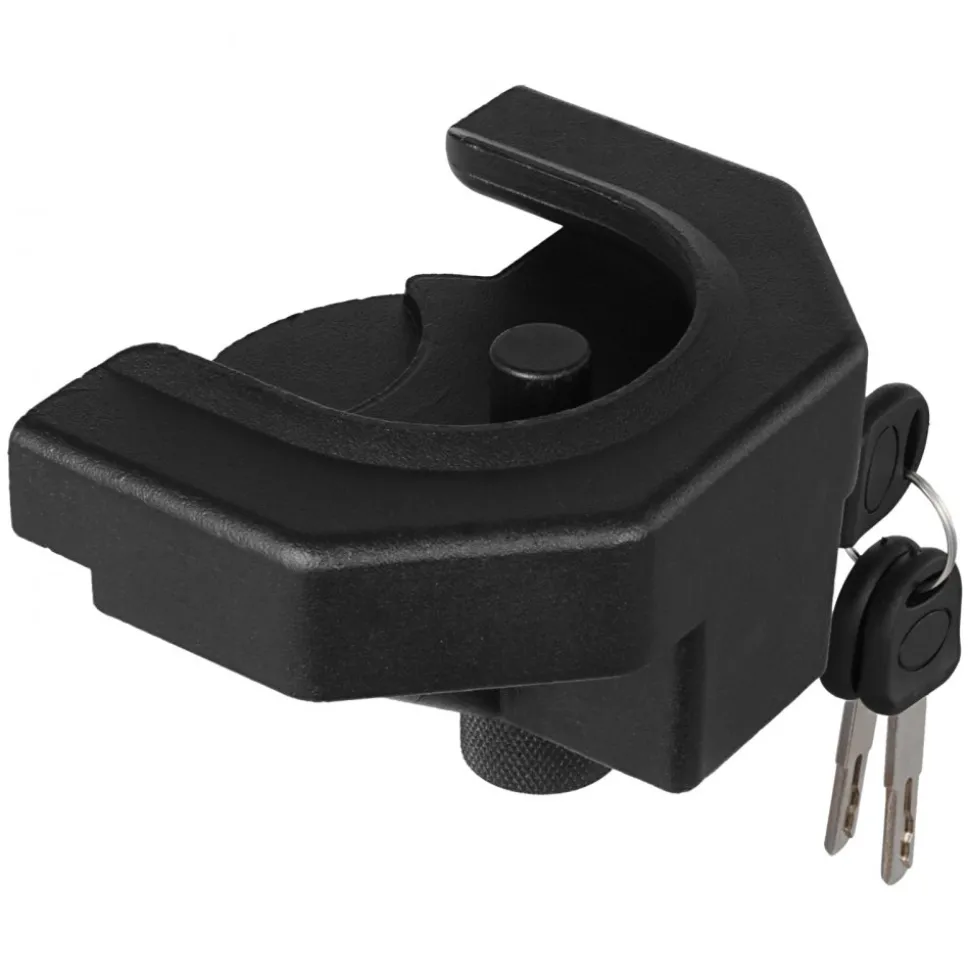VEVOR Trailer Hitch Lock Kit, Compatible with 2-5/16 in Couplers, Heavy-Duty Anti-Theft Trailer Ball Lock with 3 Keys & Padlock, Prying-Resistant & Impact-Resistant, Fits for RVs, Boats, Trailers