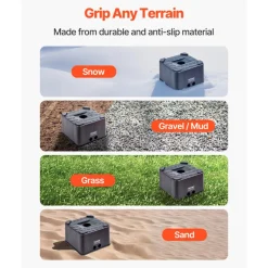 VEVOR Trailer Jack Block, 6