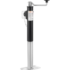 VEVOR Trailer Jack, 2000 lbs Dynamic Load Capacity, Weld-on Pipe-Mount Swivel Trailer Jack, 10