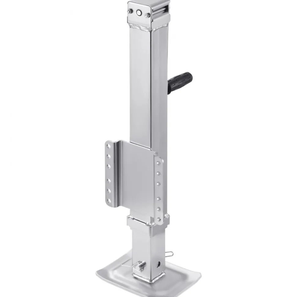VEVOR Trailer Jack, 8000 lbs Static Load Capacity, Heavy Duty Swivel Bolt-on Trailer Jack, 28.5" Lift Trailer Jack Stand with Handle for RV Trailer, Horse Trailer, Utility Trailer, and Yacht Trailer
