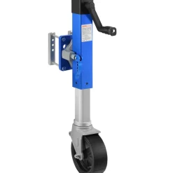 VEVOR Trailer Jack with Wheel, 1600 lbs Heavy Duty Swivel Boat Trailer Jack PP Single Wheel, 10" Lift, Bolt-on Trailer Tongue Jack with Ergonomic Handle for RV, Boat, Horse Trailer, Utility Trailer