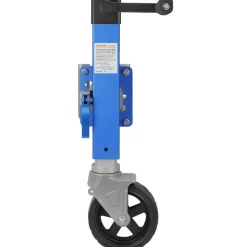 VEVOR Trailer Jack with Wheel, 1600 lbs Heavy Duty Swivel Boat Trailer Jack PP Single Wheel, 10