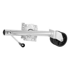 VEVOR Trailer Jack with Wheel, 2000 lbs Load Capacity, Heavy Duty Swivel Boat Trailer Jack with PP Dual Wheel & Ergonomic Handle, 15-27 Inch Lift Range, Fit for RVs, Boats and Utility Trailers