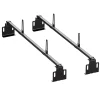 VEVOR Trailer Ladder Rack, 60" 2 Crossbars Ladder Roof Rack, Heavy-duty Steel Van Roof Ladder Rack, 500 lbs Capacity Van Ladder Rack, Fit for Universal Truck Roofs