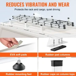 VEVOR Trailer Ladder Rack, 54