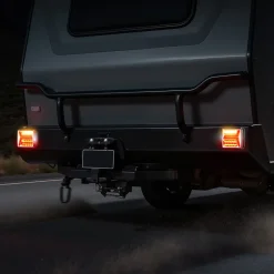 VEVOR Trailer Lights, 2PCS 12V Square LED Magnetic Wireless Trailer Tail Lights Kit with Stop Brake Turn Tail License Plate Lamp, Waterproof Tow Lighting Kit for Boat Truck Camper RV Tractor Caravan