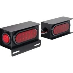 VEVOR Trailer Lights, 10-30V LED Trailer Tail Lights Kit with Stop Brake Turn Tail Clearance (Side) Lamp, Left and Right Waterproof Tow Lighting Kit for Boat Truck Camper RV Snowmobile Bus Caravan