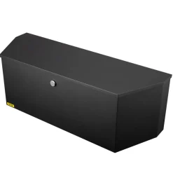 VEVOR Trailer Tongue Box, Carbon Steel Tongue Box Tool Chest, Heavy Duty Trailer Box Storage with Lock and Keys, Utility Trailer Tongue Tool Box for Pickup Truck Bed, RV Trailer, 36"x12"x12"