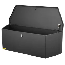 VEVOR Trailer Tongue Box, Carbon Steel Tongue Box Tool Chest, Heavy Duty Trailer Box Storage with Lock and Keys, Utility Trailer Tongue Tool Box for Pickup Truck Bed, RV Trailer, 36