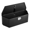 VEVOR Trailer Tongue Box, 36" x 12.3" x 12" Steel Trailer Tongue Tool Box, Heavy Duty Storage Organizer with Lock and Keys, Utility Tool Chest for Pickup Truck Bed, RV, SUV, Off-Road Vehicle, Black