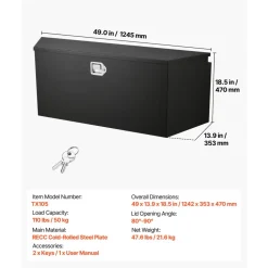 VEVOR Trailer Tongue Box, 49