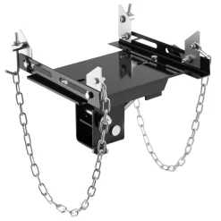 VEVOR Transmission Jack Adapter, 1100 lbs / 0.5 Ton Load Capacity Automotive Transmission Lift Adapter, Heavy-Duty Steel, for Floor Jack with 1-1/5 in Detachable Saddle Shaft, for Garage, Repair Shop
