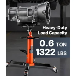 VEVOR Transmission Jack, 1322 LBS Hydraulic Telescoping Transmission Jack, 32