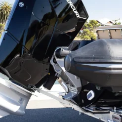 VEVOR Transom Saver, 23-35 in, Adjustable Boat Transom Saver with Composite Head, Corrosion-Resistant Easy-to-Install Transom Savers for Less Than 100 HP Outboard Motor , Fit for Roller & Trailer