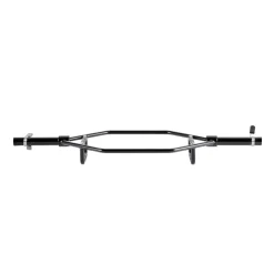 VEVOR Trap Bar Hex Bar, 2-Inch Hex Barbell, 800 LBS Capacity Shrug Bars with Knurled Grips, Weightlifting and Strength Training Equipment, Home Gym for Squats, Deadlifts, Shoulder Presses, Black
