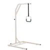VEVOR Trapeze Bar for Bed Mobility, Height-Adjustable Free Standing Trapeze Bar with 2 Wheels, 300LBS Capacity Bed Pull Up Assist for Elderly Disabled, Ideal for Hospital, Nursing Home & Home Care