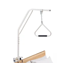 VEVOR Trapeze Bar for Bed Mobility, Medical Bed Trapeze with Clamps & Metal Chain, 250LBS Weight Capacity Bed Pull Up Assist for Elderly & Disabled, Ideal for Home Care, Hospitals, Nursing Homes