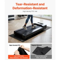 VEVOR Treadmill Mat for Carpet Floor, 23.62