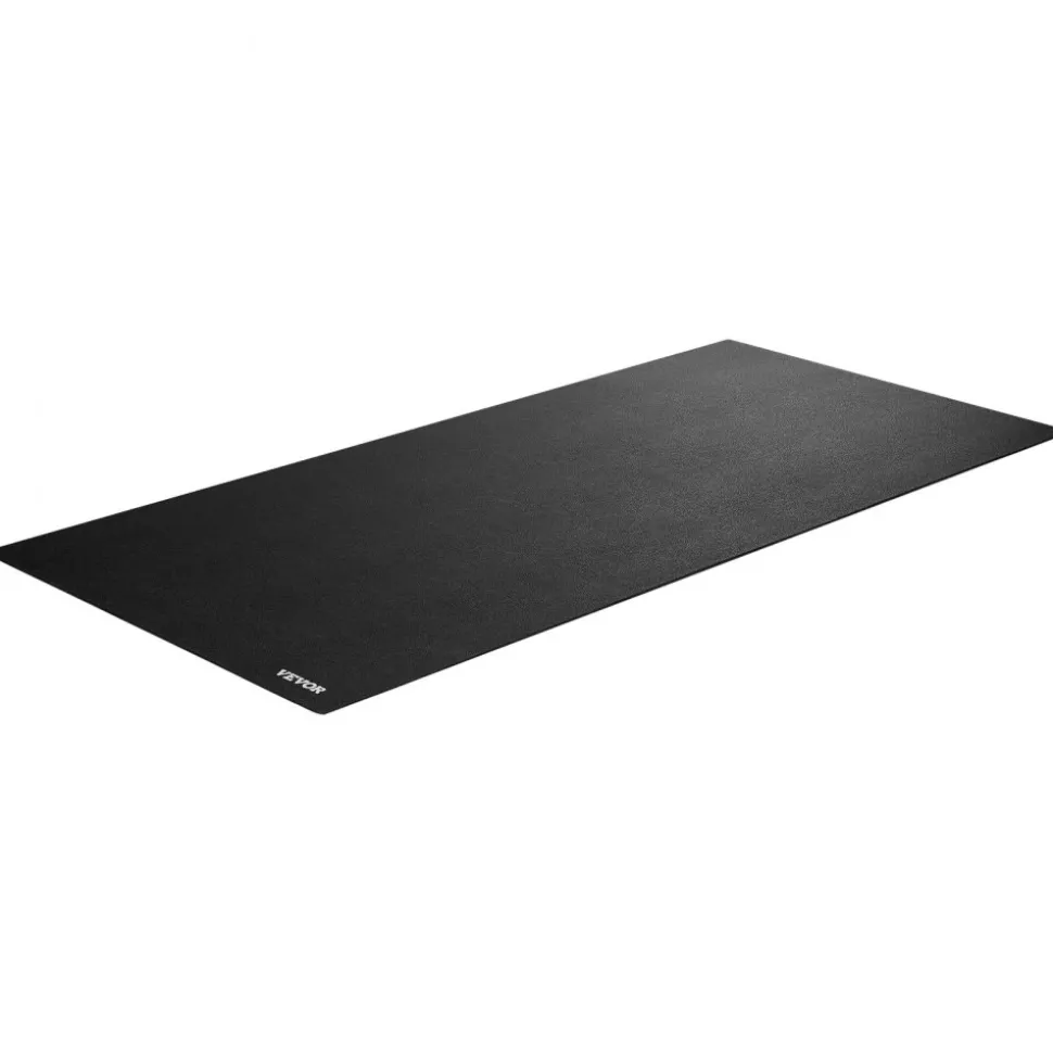 VEVOR Treadmill Mat for Carpet Floor, 35.5" x 78.7" x 0.16" Exercise Equipment Mat for Treadmills, Elliptical, Rowing Machine, High Density PVC Floor Protector, Waterproof and Non-slip for Home Gym