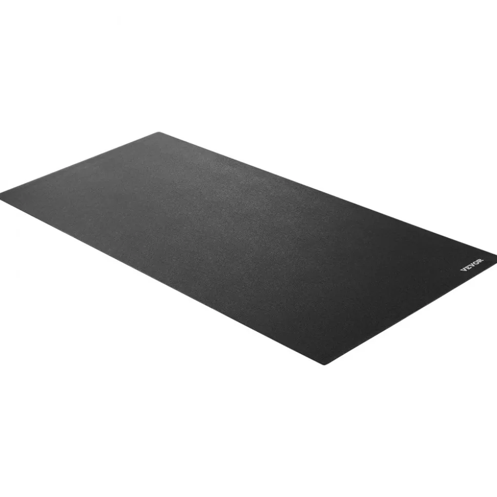 VEVOR Treadmill Mat for Carpet Floor, 35.5" x 78.7" x 0.16" Exercise Equipment Mat for Treadmills, Elliptical, Rowing Machine, High Density PVC Floor Protector, Waterproof and Non-slip for Home Gym