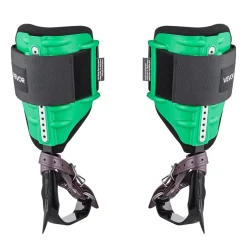 VEVOR Tree Climbing Spikes Set, Height-Adjustable Tree Climbing Gear with Straps & Spike Protectors, 350 lbs Load Capacity, Heavy Duty Steel Climb Spurs Arborist Equipment for Fruit Picking Hunting